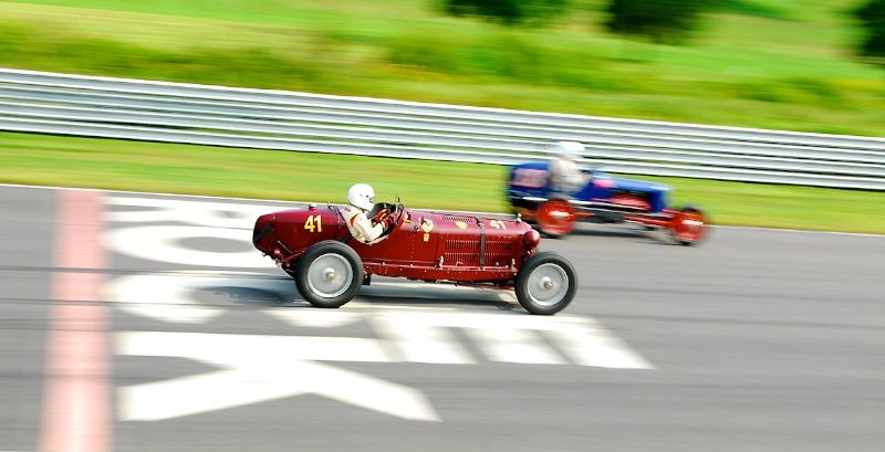 Alfa Romeo Monza at Lime Rock Historic Festival