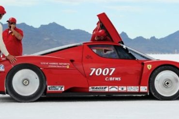 Ferrari Enzo at Bonneville Salt Flats