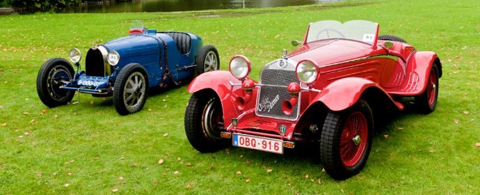 1932 Alfa Romeo 6C 1750 1926 Bugatti 35B