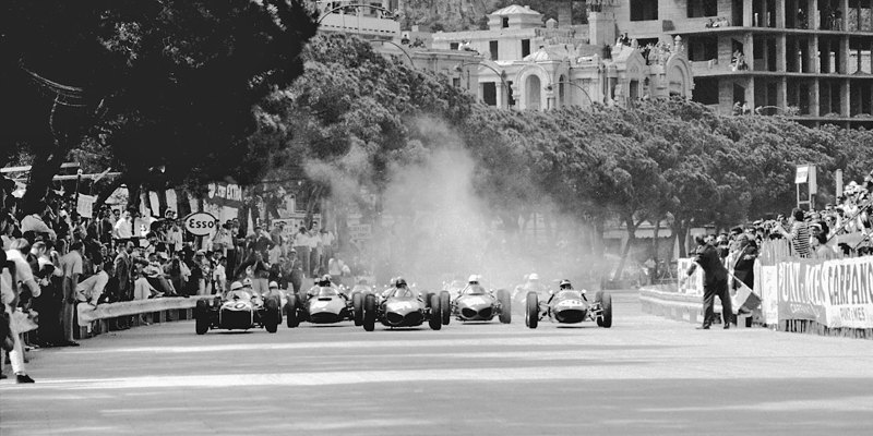 Start of the 1961 Monaco Grand Prix picture