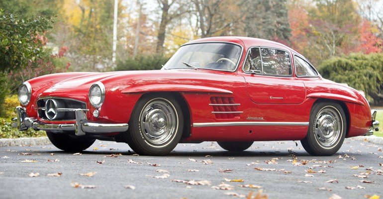 1955 Mercedes-Benz 300SL Gullwing red photo