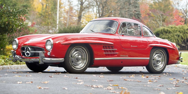 1955 Mercedes-Benz 300SL Gullwing red photo