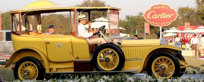 Rolls-Royce Throne Car at Cartier Concours 2011