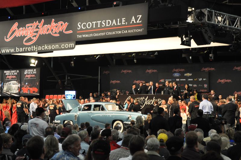 1948 Tucker Torpedo at Barrett-Jackson Scottsdale 2012