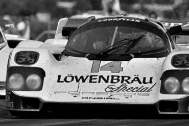 Lowenbrau Special Porsche 962 of Al Holbert at the 1985 24 Hours of Daytona