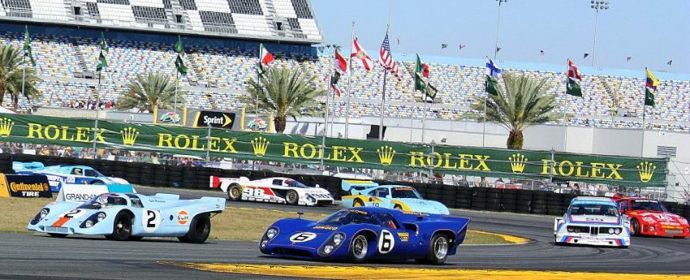 Rolex 24 at Daytona 50th Anniversary Heritage Display Parade Laps