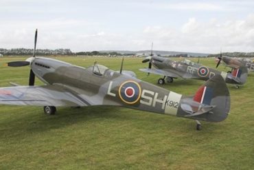 Spitfires plane, Goodwood Revival