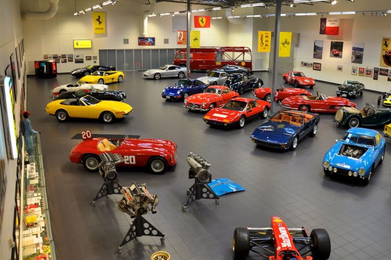 Another view of the Jon Shirley Car Collection