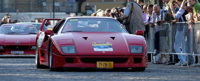 Ferrari F40 on Mille Miglia Tribute 2012