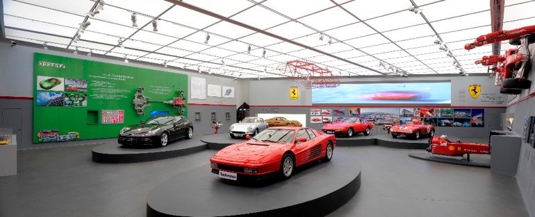 Ferrari Myth Exhibition at Shanghai