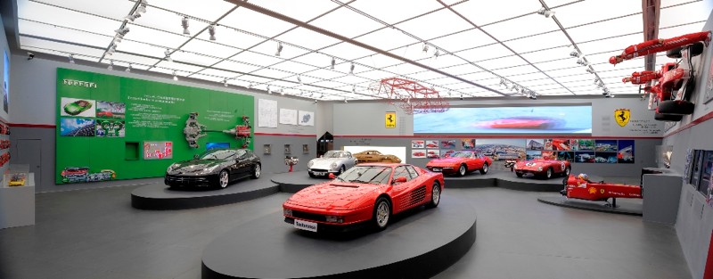 Ferrari Myth Exhibition at Shanghai