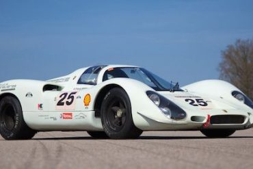 Porsche 908 Offered for Sale at Artcurial Le Mans Classic 2012