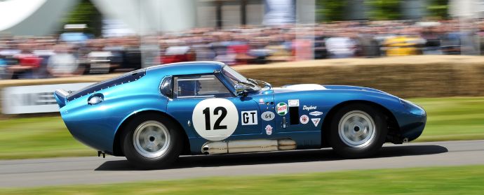 1963 Shelby Daytona Cobra Coupe, driven by Kenny Brack TIM SCOTT