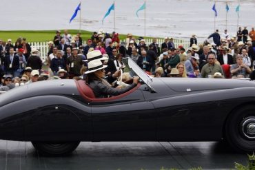 Jaguar XK120 Roadster won 2012 Pebble Beach Concours Postwar Sports Open Class