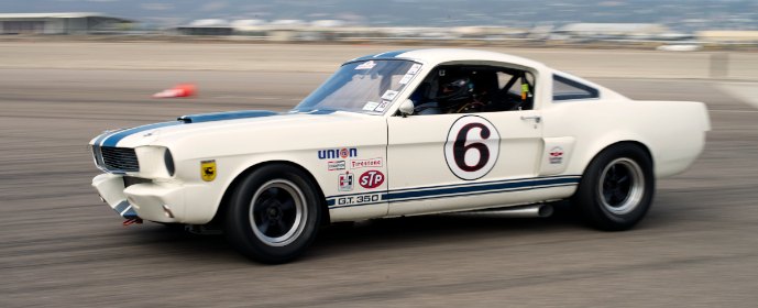 Andrew Alcazar's Shelby GT 350 Friday morning. DennisGray