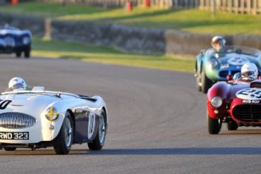 Austin-Healey 100S and Lancia D24 TIM SCOTT