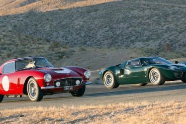 Ferrari 250 GT SWB and Ford GT40