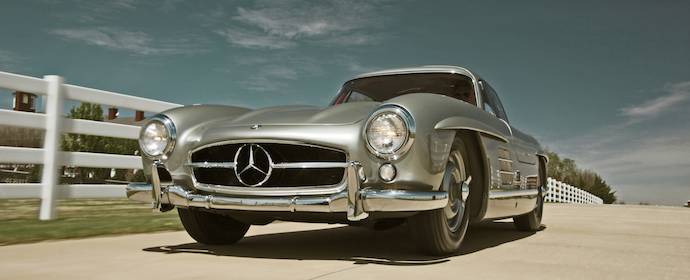 Ex-Clark Gable, 1955 Mercedes-Benz 300SL Gullwing