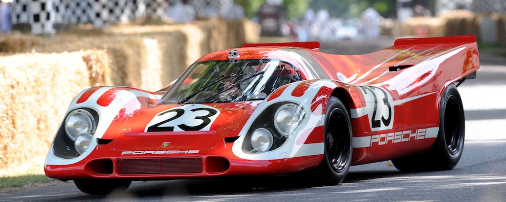 Team Salzburg Porsche 917K that won the 1970 24 Hours of Le Mans TIM SCOTT