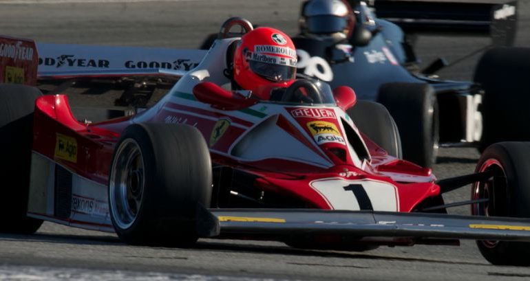 Chris MacAllister's 1976 Ferrari 312 T2.