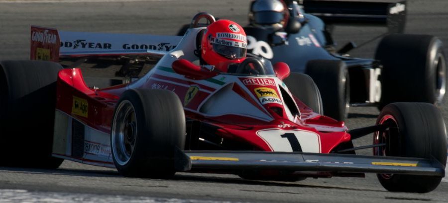 Chris MacAllister's 1976 Ferrari 312 T2.