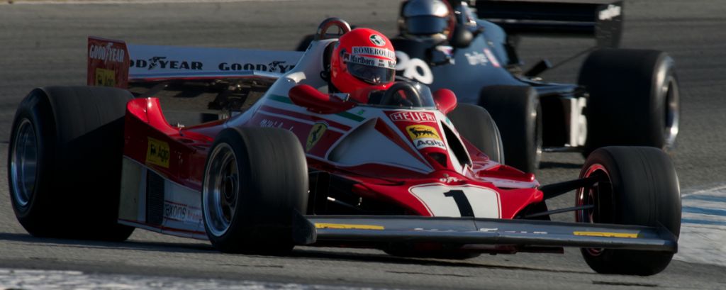 Chris MacAllister's 1976 Ferrari 312 T2.