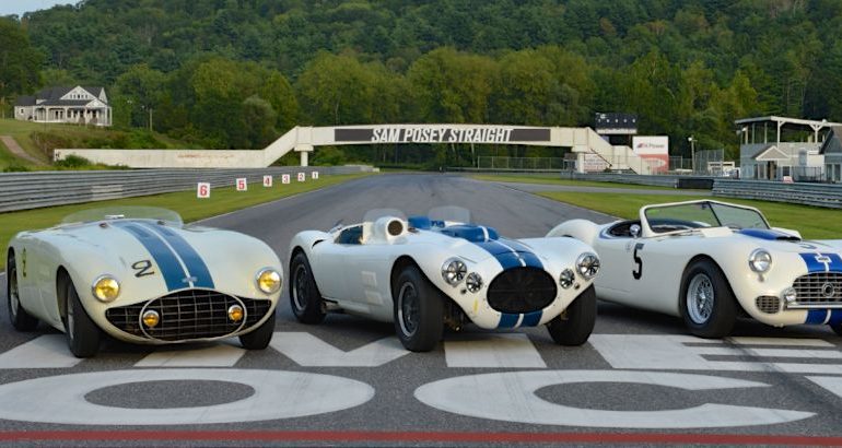 Cunningham Line-Up at Lime Rock Historic Festival