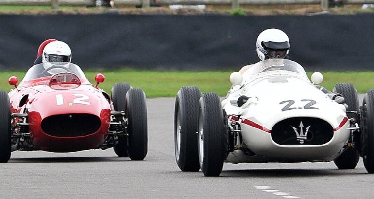 Maserati 250F and Ferrari 246 Dino TIM SCOTT