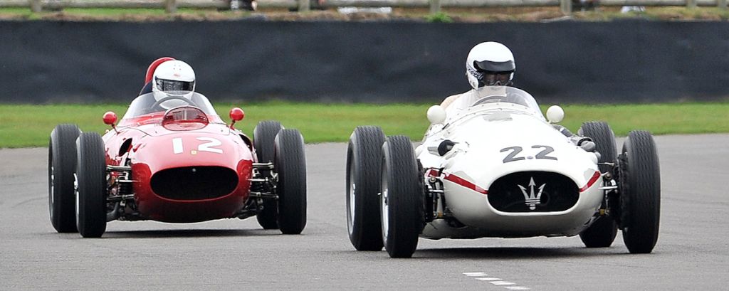 Maserati 250F and Ferrari 246 Dino TIM SCOTT