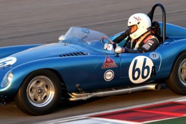 Stephens Steers in his very pretty and very fast 58 Echidna Roadster. Picasa