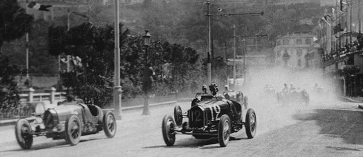 Bugatti Grand Prix Race at Goodwood Members Meeting 2014