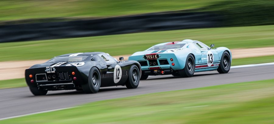 Ford GT40 Race at 2013 Goodwood Revival