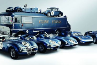 Ecurie Ecosse Group shot with Transporter