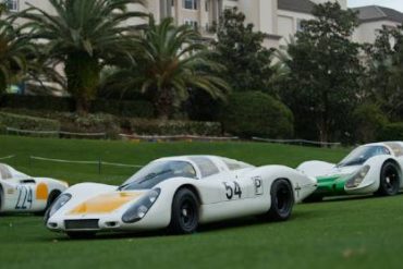 Prototype Porsches at the Amelia Island Concours (photo: Dirk de Jager)