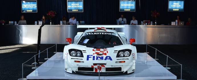 McLaren F1 GTR at 2014 Gooding Scottsdale