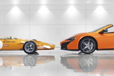 McLaren M7C and McLaren 650S Spider