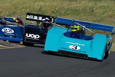 Rick Knoops's 1972 McLaren M8F with 8357cc. DennisGray