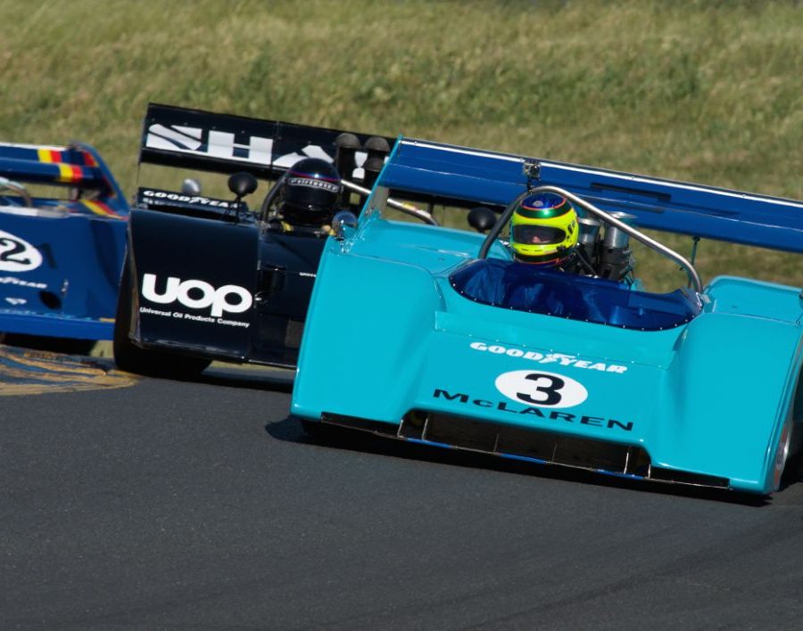 Rick Knoops's 1972 McLaren M8F with 8357cc. DennisGray