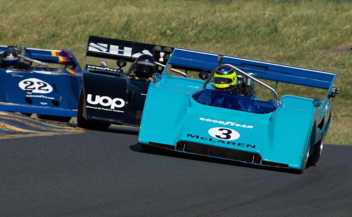 Rick Knoops's 1972 McLaren M8F with 8357cc. DennisGray