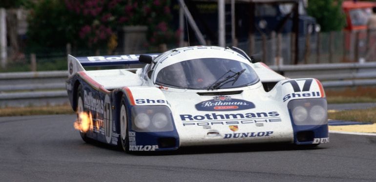 Le Mans (pre-test), 1987, Porsche Type 962 C