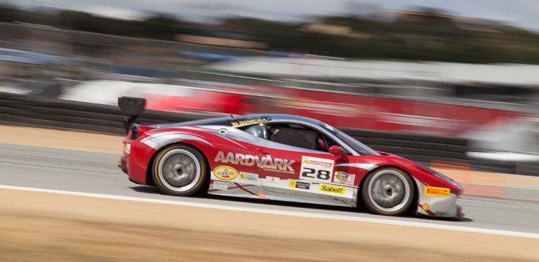 Jon Becker in the #28 Ferrari 458 EVO. © 2014 Victor Varela