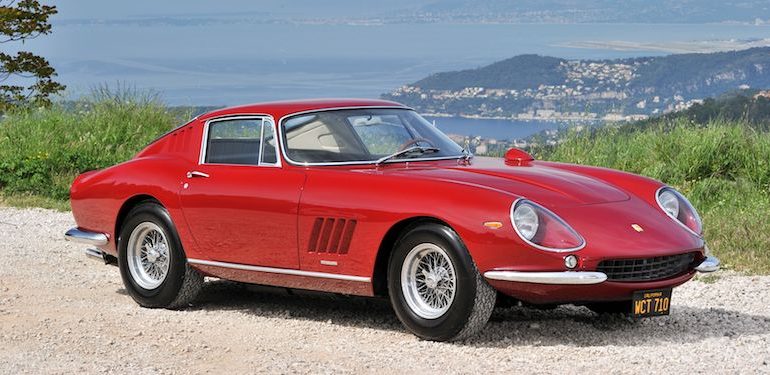 Steve McQueen Ferrari 275 GTB4 (photo: Tim Scott) Tim Scott Fluid Images ©2014 Courtesy of RM Auctions