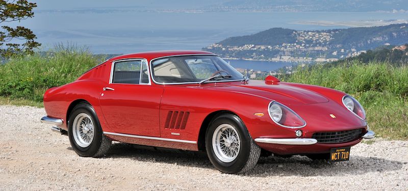 Steve McQueen Ferrari 275 GTB4 (photo: Tim Scott) Tim Scott Fluid Images ©2014 Courtesy of RM Auctions