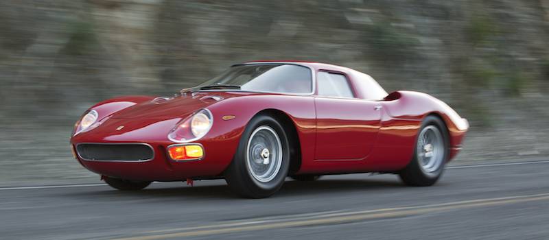 1964 Ferrari 250 LM in motion (photo: Pawel Litwinski) Pawel Litwinski ©2014 Courtesy of RM Auctions