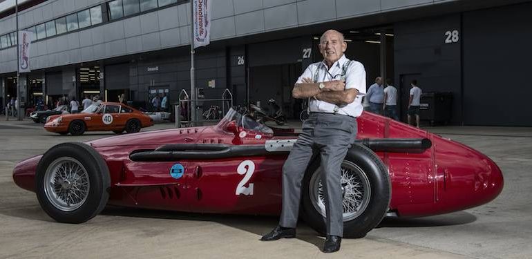 Stirling Moss and Maserati 250F