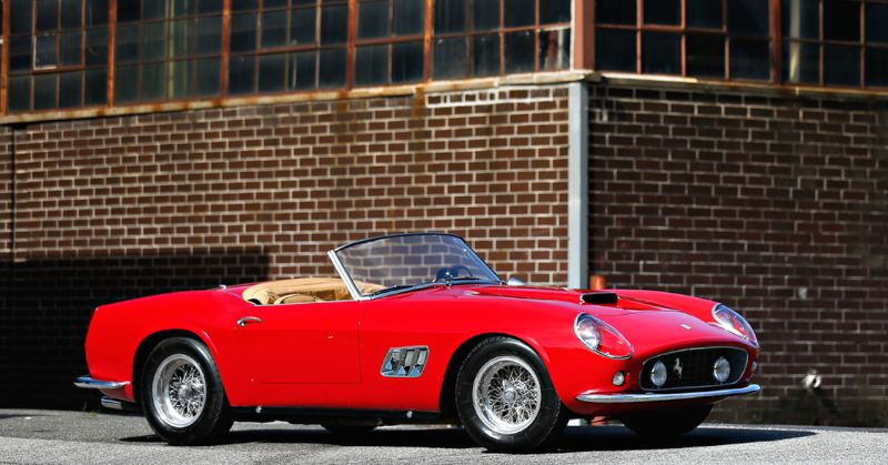 1961 Ferrari 250 GT SWB California Spider (photo: Mathieu Heurtault)