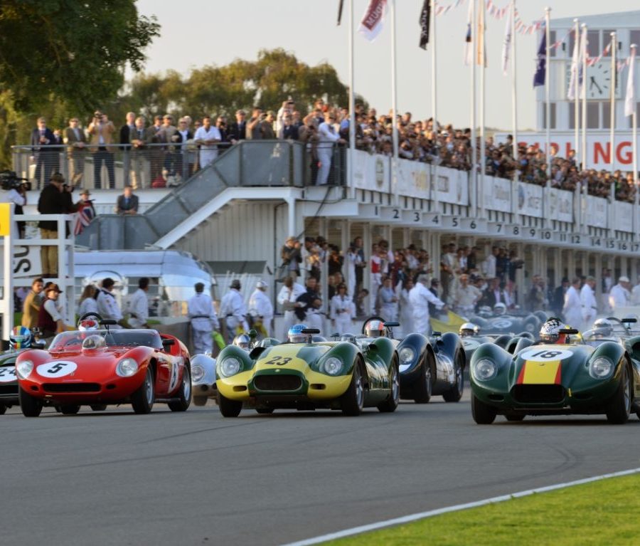 Start of the Sussex Trophy Race - Goodwood Revival 2014 TIM SCOTT