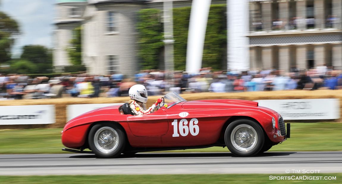 Ferrari 166 MM Barchetta of Sally Mason-Styrron TIM SCOTT