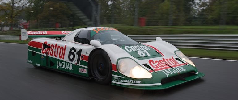 Jaguar XJR-9 Track Tim Scott ©2014 Courtesy of RM Auctions