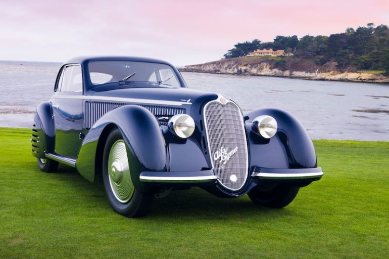 Designs by Carrozzeria Touring Feature - 1938 Alfa Romeo 8C Touring Berlinetta Ron Kimball